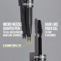 Maybelline Brow Inserts Brow Multiplying Tool 4.5 Ash Brown