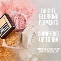 Maybelline Fit Me Brightening Setting Powder 02 Pink Rose 15 g