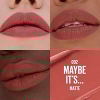 Maybelline Moisturizing Serum Matte Lipstick 002 Maybe It’s...