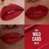 Maybelline Moisturizing Serum Matte Lipstick 004 Wild Card