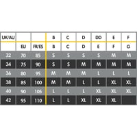 Medela Ultimate BodyFit Bra Black Large Size x1