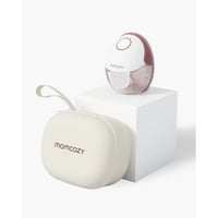 Momcozy M6 Mobile Style™ Hands-Free Single Breast Pump Cozy Red