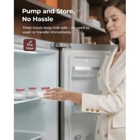 Momcozy M9 Mobile Flow™ Hands-Free Double Breast Pump Cozy Red