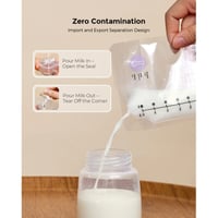 Momcozy TEMP-Sensing Breast Milk Storage Bags 180ml x50