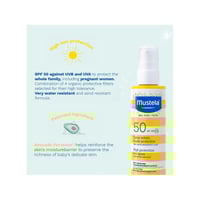 Mustela Sun High Protection Sun Spray SPF50 Sunscreen 200ml