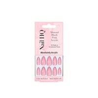 Nail HQ Almond Blush Pink Acrylic Nails x24