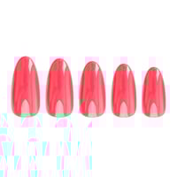 Nail HQ Almond Poppy Red Acrylic Nails x24