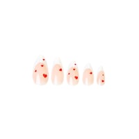 Nail HQ Almond Sweetheart French Nails x24