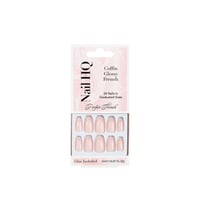 Nail HQ Coffin Glossy French Nails x24