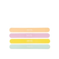 Nail HQ Coloured Nail Files x4