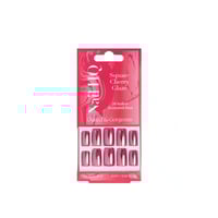 Nail HQ Glazed & Gorgeous Square Cherry Glaze Nails x24
