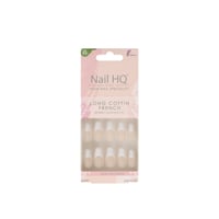 Nail HQ Long Coffin French Nails x24