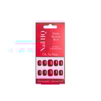 Nail HQ Oh, So Petite Round Red Nails x24