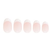 Nail HQ Oval Bold French Acrylic Nails x24