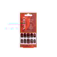Nail HQ Oval Cherry Kiss Nails x24