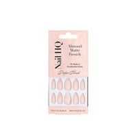 Nail HQ Perfect French Almond Matte French Nails x24
