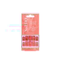 Nail HQ Square Tropical Passion Nails x24