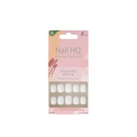 Nail HQ Square White Nails x24