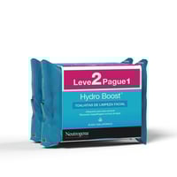 Neutrogena Hydro Boost Cleanser Facial Wipes 2x25