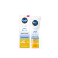 Nivea Sun UV Face Shine Control Tinted Cream Medium Shade SPF50 50ml