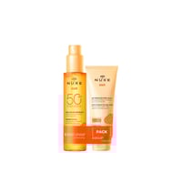 NUXE Sun Tanning Oil SPF50 + Refreshing After-Sun Lotion