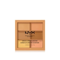 NYX Pro Makeup Conceal, Correct, Contour Palette Medium
