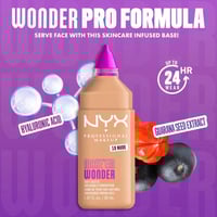 NYX Pro Makeup Make'em Wonder Soft Matte Buildable Foundation 10 Nude 30ml