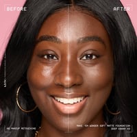 NYX Pro Makeup Make'em Wonder Soft Matte Buildable Foundation 43 Deep Ebony 30ml