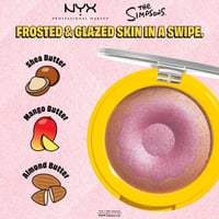 NYX Pro Makeup The Simpsons Homer Simpson Donut Highlighter 01 Light Don't Mind If I Do 7.1g