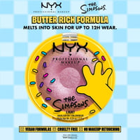 NYX Pro Makeup The Simpsons Homer Simpson Donut Highlighter 01 Light Don't Mind If I Do 7.1g
