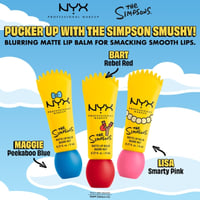 NYX Pro Makeup The Simpsons Matte Lip Balm Peekaboo Blue 8ml