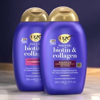 OGX Thick & Full + Biotin & Collagen Shampoo 385ml