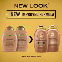 OGX Ever Straightening + Brazilian Keratin Smooth Shampoo 88.7ml