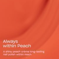 OPI Infinite Shine Lacquer Always within Peach 15ml