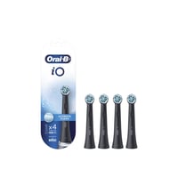 Oral-B iO Ultimate Clean Replacement Head Electric Toothbrush Black x4