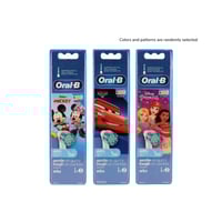 Oral-B Kids 3+ Years Replacement Head Electric Toothbrush Disney Princess/Cars/Mickey x2