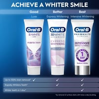 Oral-B Pro-3D White Clinical Intensive Whitening Toothpaste 75ml