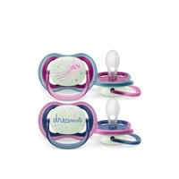 Philips Avent Ultra Air Night-Time Pacifier 6-18m Dreams/Star  x2
