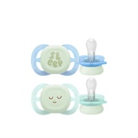 Philips Avent Ultra Start Night-time Pacifier 0-2m x2