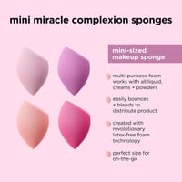 Real Techniques Mini Miracle Complexion Sponge x4