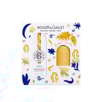 Roger&Gallet Bois D'Orange Wellbeing Fragrant Water + Scented Candle Set
