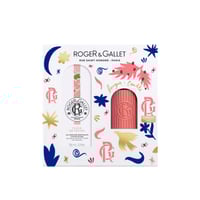 Roger&Gallet Fleur de Figuier Wellbeing Fragrant Water + Scented Candle Set