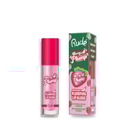 Rude Cosmetics Berry Plump Plumping Lip Gloss Pink Sugar 4ml