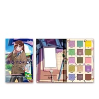 Rude Cosmetics Manga Collection Pressed Pigments & Shadows Palette Attitude Academia