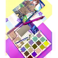 Rude Cosmetics Manga Collection Pressed Pigments & Shadows Palette Attitude Academia