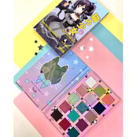 Rude Cosmetics Manga Collection Pressed Pigments & Shadows Palette Cat Girl Chronicles
