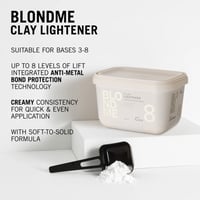 Schwarzkopf BLONDME Clay Lightener 8 350g