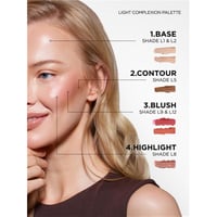 SOSU Cosmetics Complete Canvas Cream Complexion Palette Light