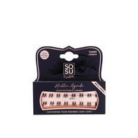 SOSU Cosmetics Hidden Agenda Undetectable Lashes Original Refill Black 10mm x16