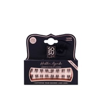 SOSU Cosmetics Hidden Agenda Undetectable Lashes Original Refill Black 14mm x16